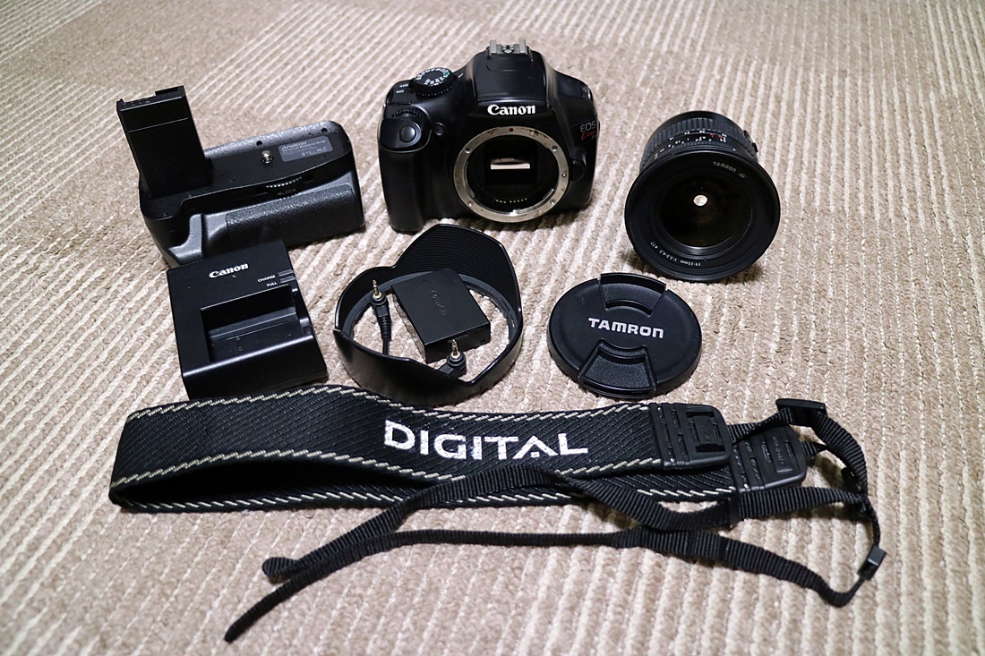 ☆キャノン Canon EOS KISS X50 フルセット 広角レンズ af 19～35mm 1