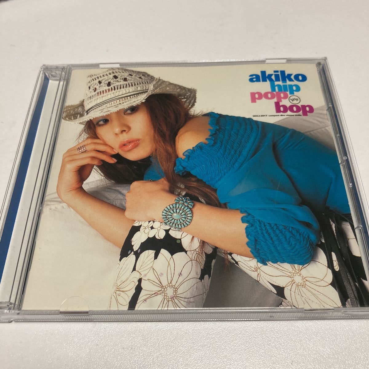 CD akiko HIP POP BOP ジャズ_画像1