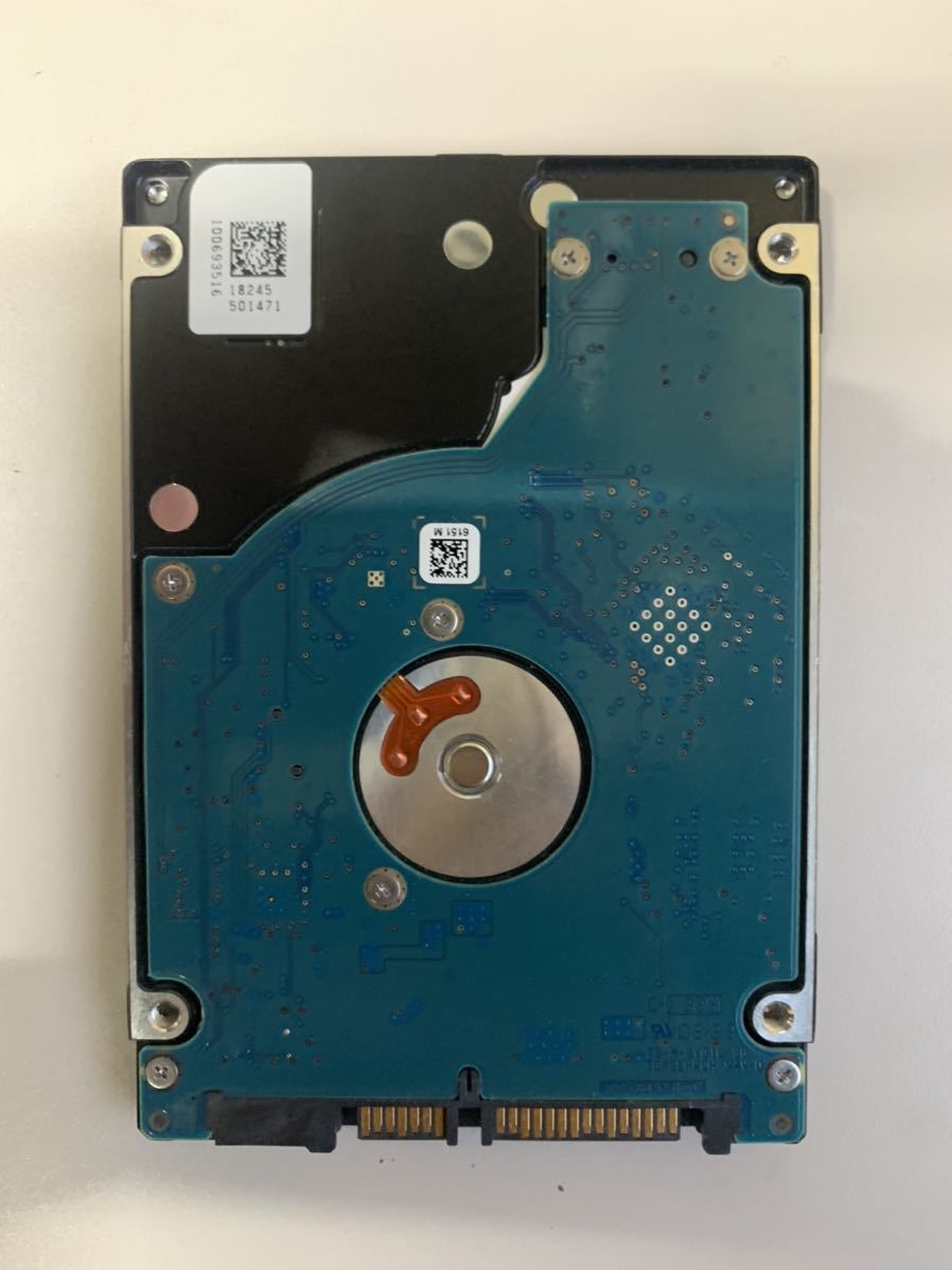 HDD Seagate 500GB 動作品から取り出して確認済み