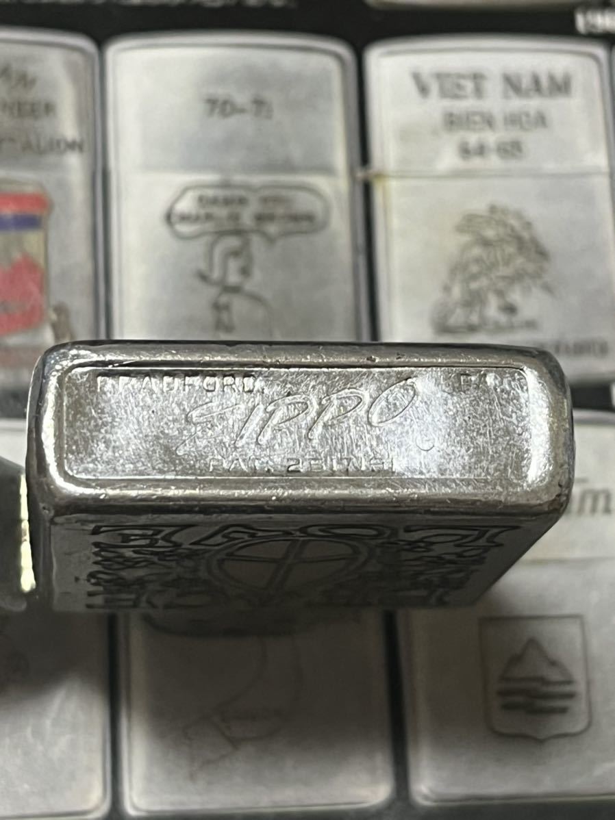 ベトナムZIPPO 本物 1965年製ベトナムジッポー ラブ&ピース ...