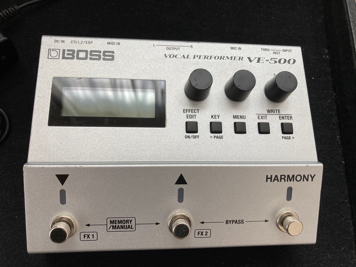 美品 BOSS VE-500ボーカルエフェクター citerol.com.br