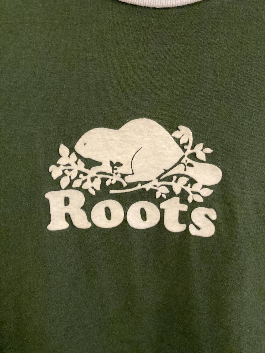 Roots Men's☆ カナダ湖・オーガニックコットン半袖Tシャツ Roots 半袖Tシャツ カナダ製|Yahoo!フリマ(旧PayPayフリマ)