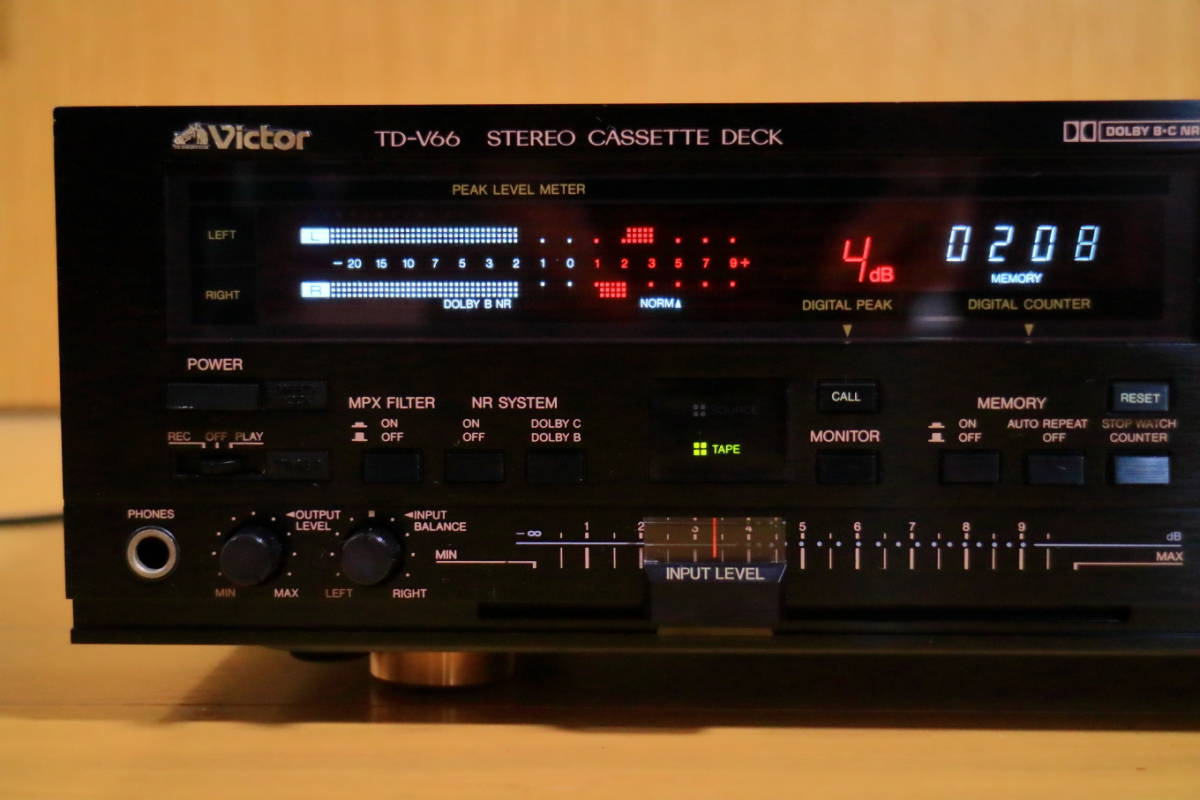 注目の福袋をピックアップ! Victor 3headカセットデッキ TD-V66 動作