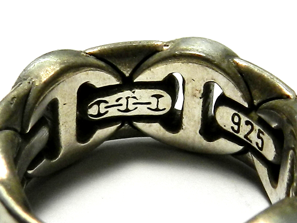 HOORSENBUHS ホーセンブース TRI LINK Ring トライリンクリング 廃盤 6ピースリング 指輪 シルバー アクセサリー【中古】18-29338AO_画像3