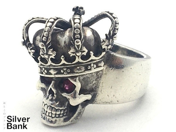 ジャスティン デイビス ESSENTIAL SKULL RING 指輪 SRJ155 SV スカル
