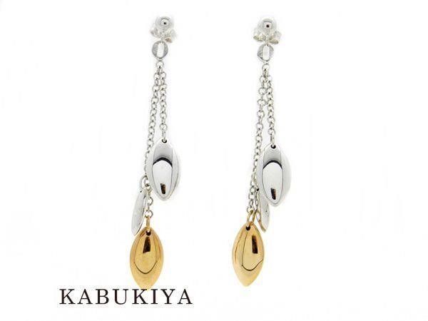 【12月スーパーSALE 15%OFF】 ノーブランドジュエリー 人気ブランド【中古】20-4779Mo ジュエリー レディース ホワイトゴールド K18WG ピアス 両耳用 リーフモチーフ その他 【12月スーパーSALE 15%OFF】 ノーブランドジュエリー 人気ブランド【中古】20-4779Mo ジュエリー レディース ホワイトゴールド K18WG ピアス 両耳用 リーフモチーフ その他