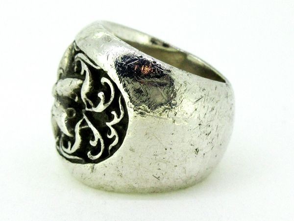 CHROME HEARTS クロムハーツ クラシックオーバルスターリング 18号 #58