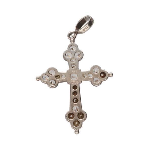 Loree Rodkin LARGE GOTHIC CROSS ネックレスペンダントトップP055 シルバー 歌舞伎屋 【中古品】 21010388LI_画像3