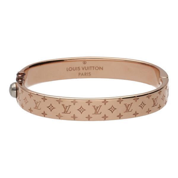 ルイヴィトン/LOUIS VUITTON カフ・ナノグラム M00253 ピンクゴールド