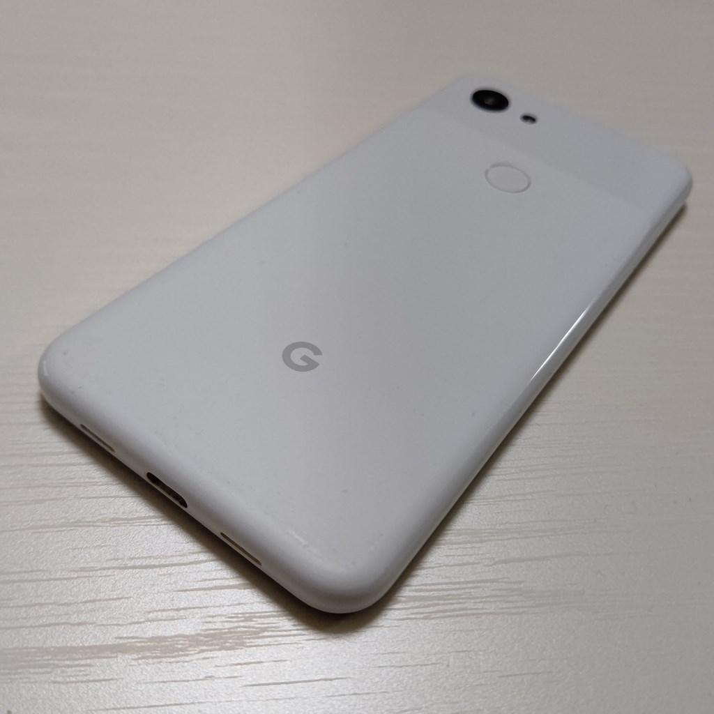 ☆【19486WM】 完動品 Softbank Pixel 3a 64GB クリアリーホワイト SIM
