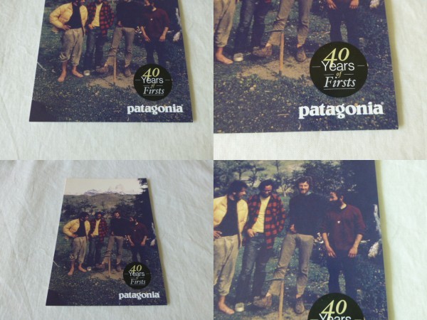 patagonia 40 YEARS of Firsts ポストカード 2013 40 Years of Firsts 40周年 パタゴニア PATAGONIA patagonia 40周年 40Years_画像6