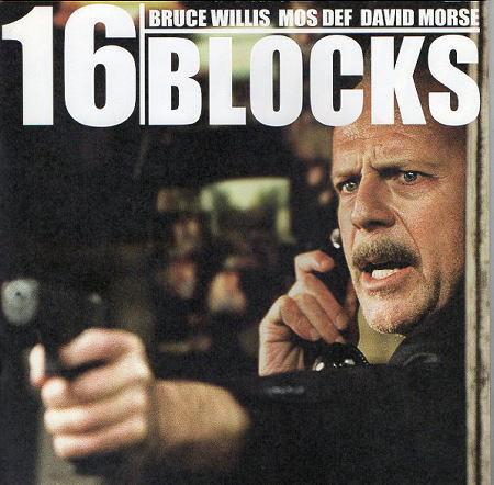 『１６ブロック』映画パンフレット・A４/ブルース・ウィリス、モス・デフ、デヴィッド・モース_画像1