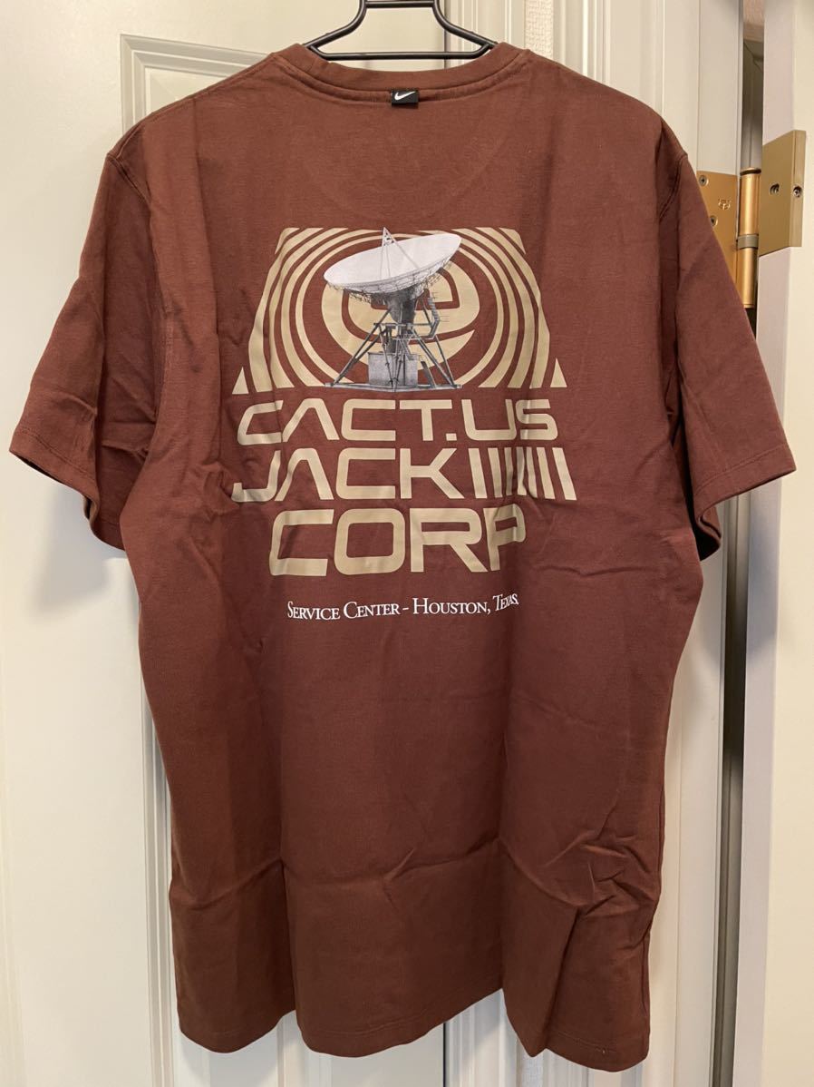 2XL Nike CACT.US CORP Tee Brown ナイキ カクタスユーエスコープ Tシャツ ブラウン Travis Scott トラヴィス スコット 半袖Tシャツ XXL_画像5