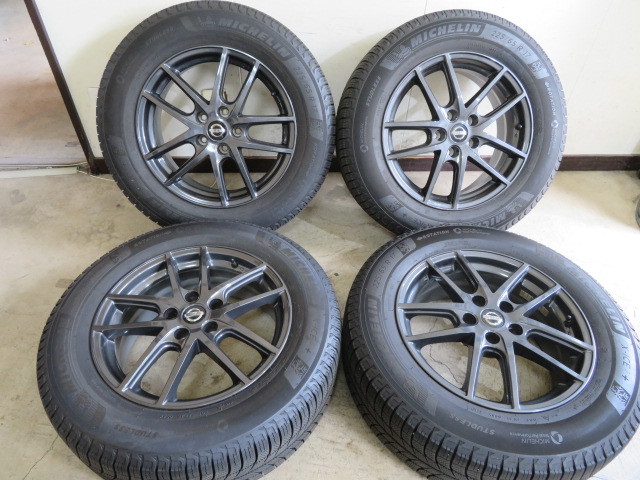 希少!美品!日産純正 エスティーロ 超バリ山 225/65R17