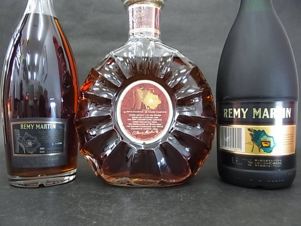 ★☆1円～ [未開栓古酒]REMY MARTIN レミーマルタン3本セット XO SPECIAL、VSOP、SUPERIEUR、700ml 40% コニャック ブランデー☆★_画像6