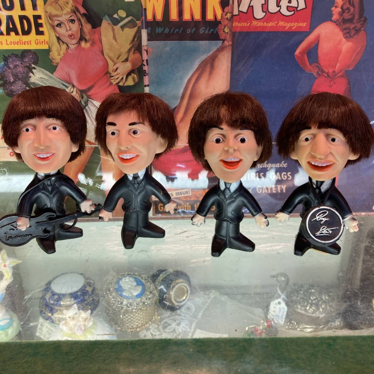 Vintage ★ The Beatles Puppet Рисунок 4 -Кузыр ★ Beatles, Retro, в то время