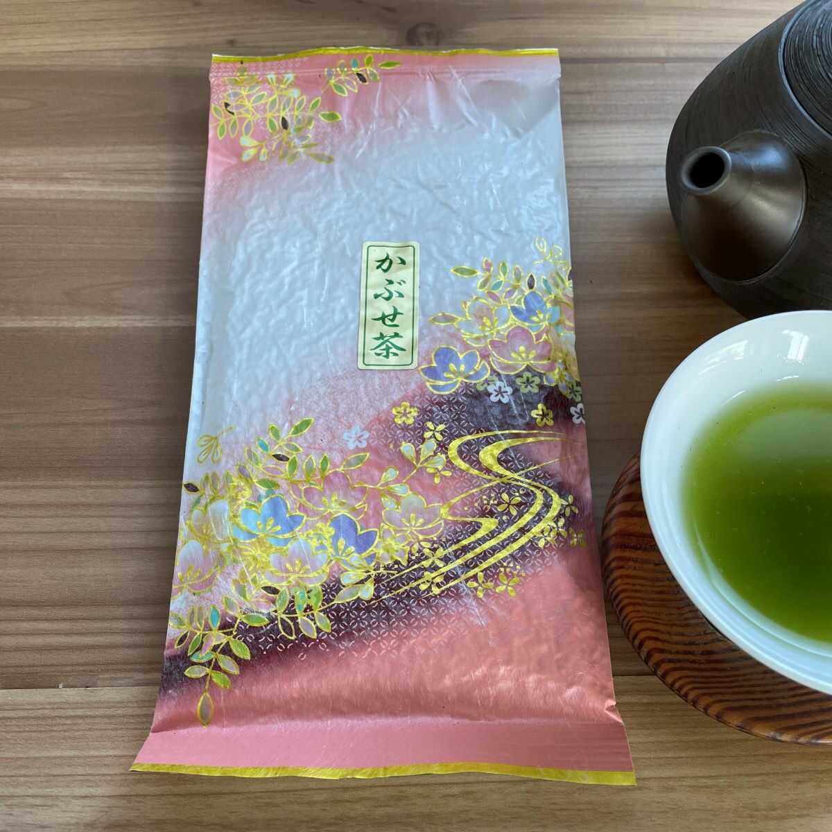 日本茶　緑茶　煎茶　お茶　伊勢茶　一番茶　【かぶせ茶　100g×3袋】_画像2