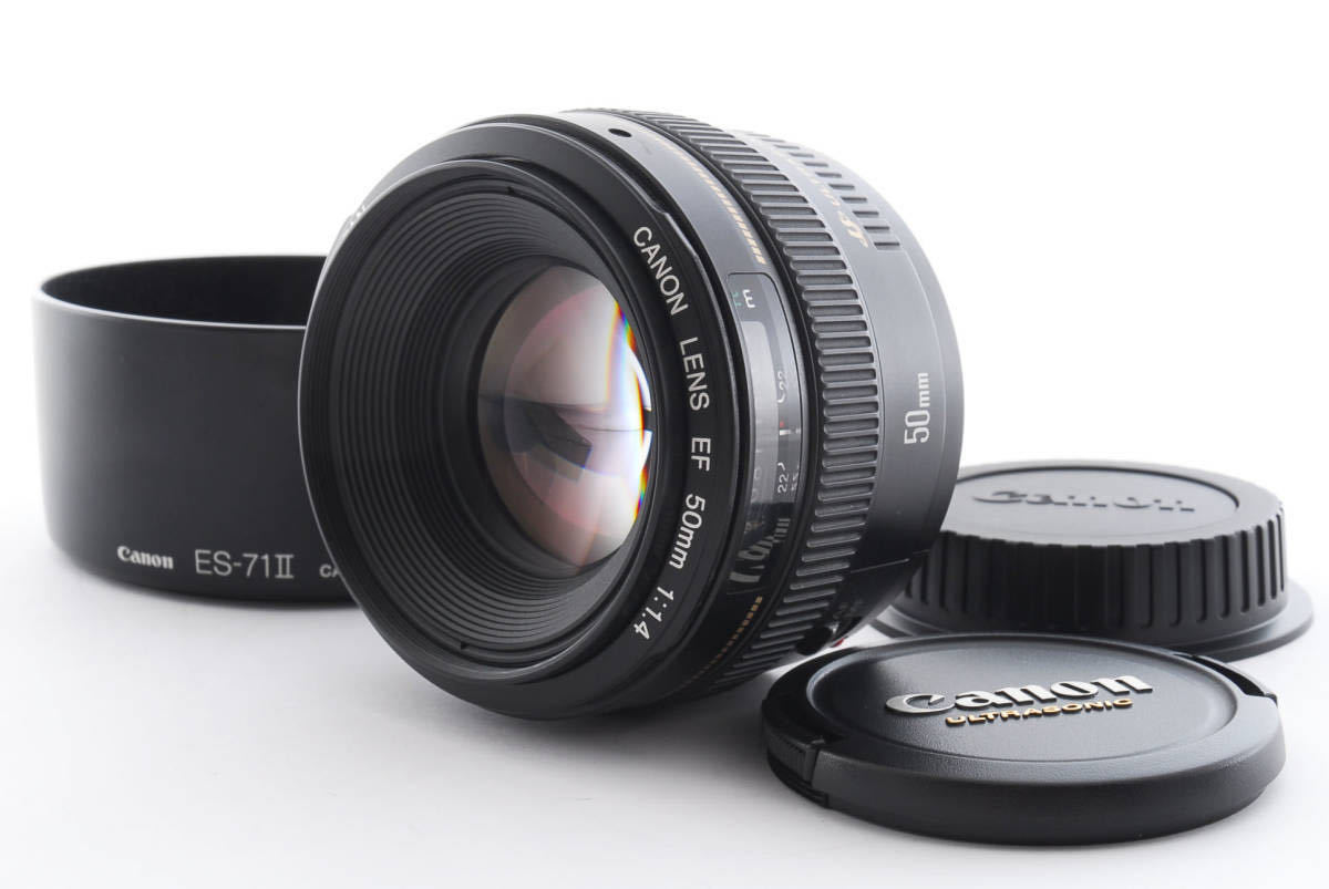 ☆美品☆ Canon キヤノン EF50mm F1.4 USM #1532 capacitacion