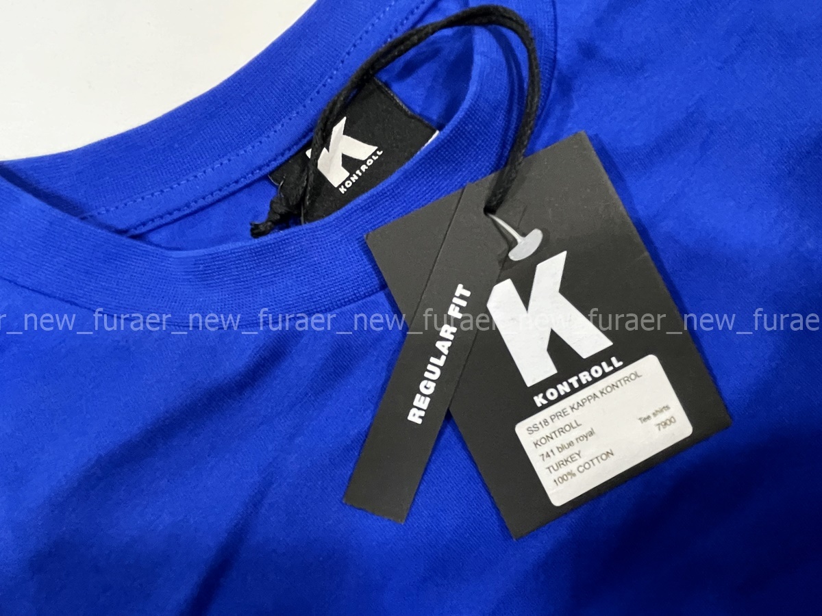 KAPPA KONTROLL カッパ　コントロール　BLUE PRINT Tシャツ (L)_画像6