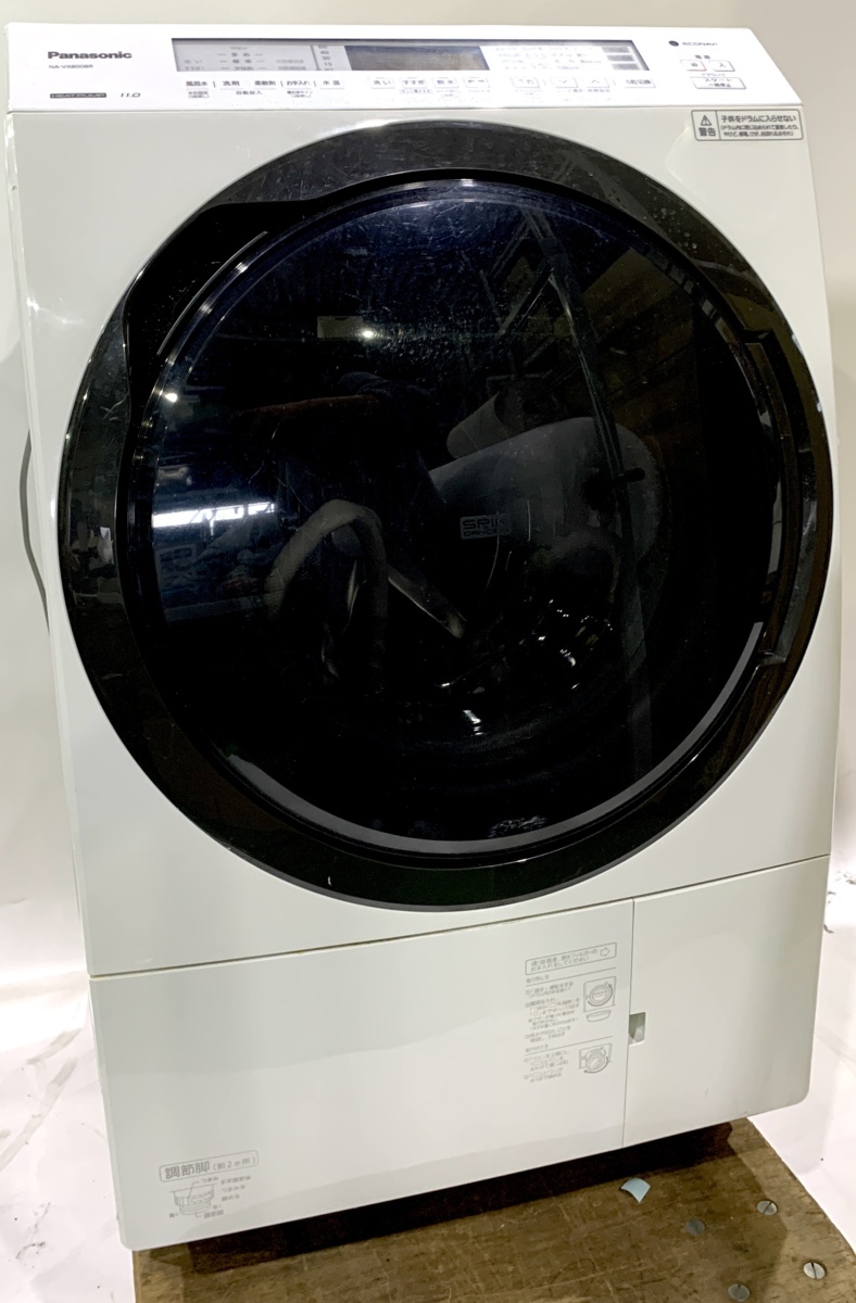 Panasonic/パナソニック NA-VX800BR ドラム式洗濯機 11㎏ 2020年製