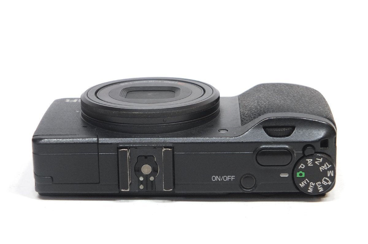 【q3081】RICOH リコー GR コンパクトデジタルカメラ レンズ GR LENS f=18.3mm 1:2.8 未チェック 格安スタート_画像3