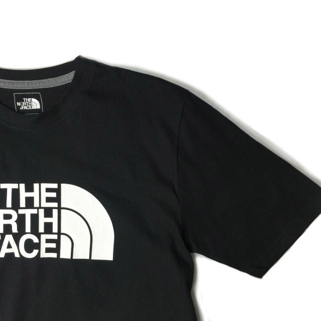 1円～!売切!【正規新品】THE NORTH FACE◆SHORT SLEEVE GRAPHIC 7T◆半袖 Tシャツ US限定 ハーフドームロゴ アウトドア(XL)黒 180902-10_画像3