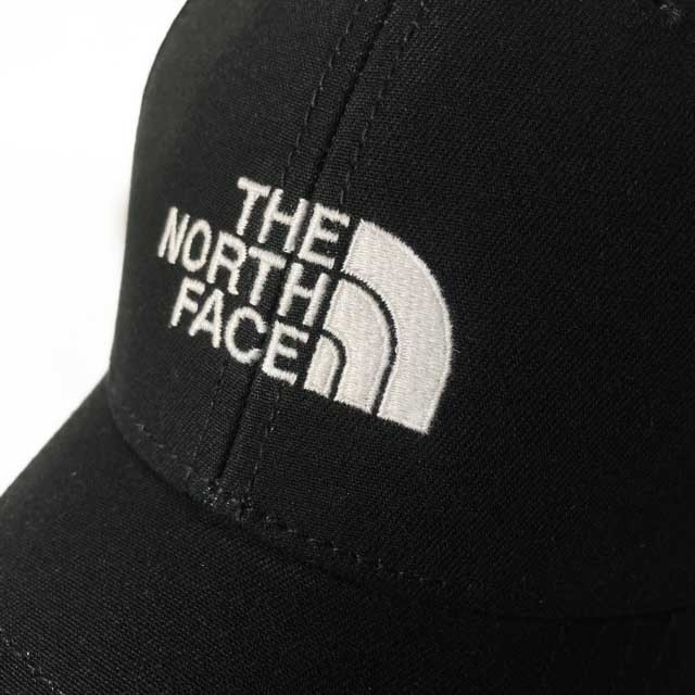 1円～!売切!【正規新品】THE NORTH FACE 66 CLASSIC HAT 帽子 キャップ US限定 ロゴ刺繍 コットン キャンプ アウトドア 黒 180623-13_画像3