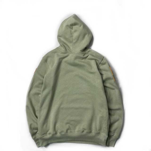 1円～!売切!【正規新品】THE NORTH FACE PATCH PULLOVER HOODIE パーカー スウェット US限定 パッチ付 アウトドア 登山(XXL)緑 181130-30_画像7