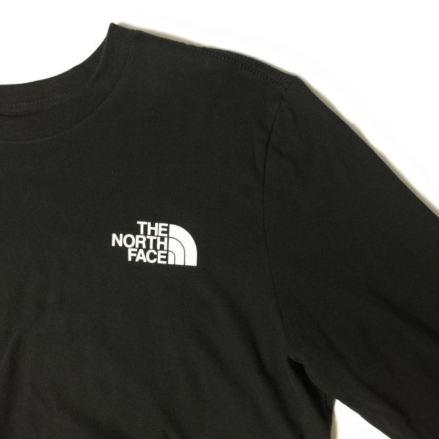 1円～!売切!【正規新品】THE NORTH FACE◆SHORT SLEEVE THRWBACK TEE◆半袖 Tシャツ US限定 男女兼用 ハーフドームロゴ(XL)黒 180902-13_画像5