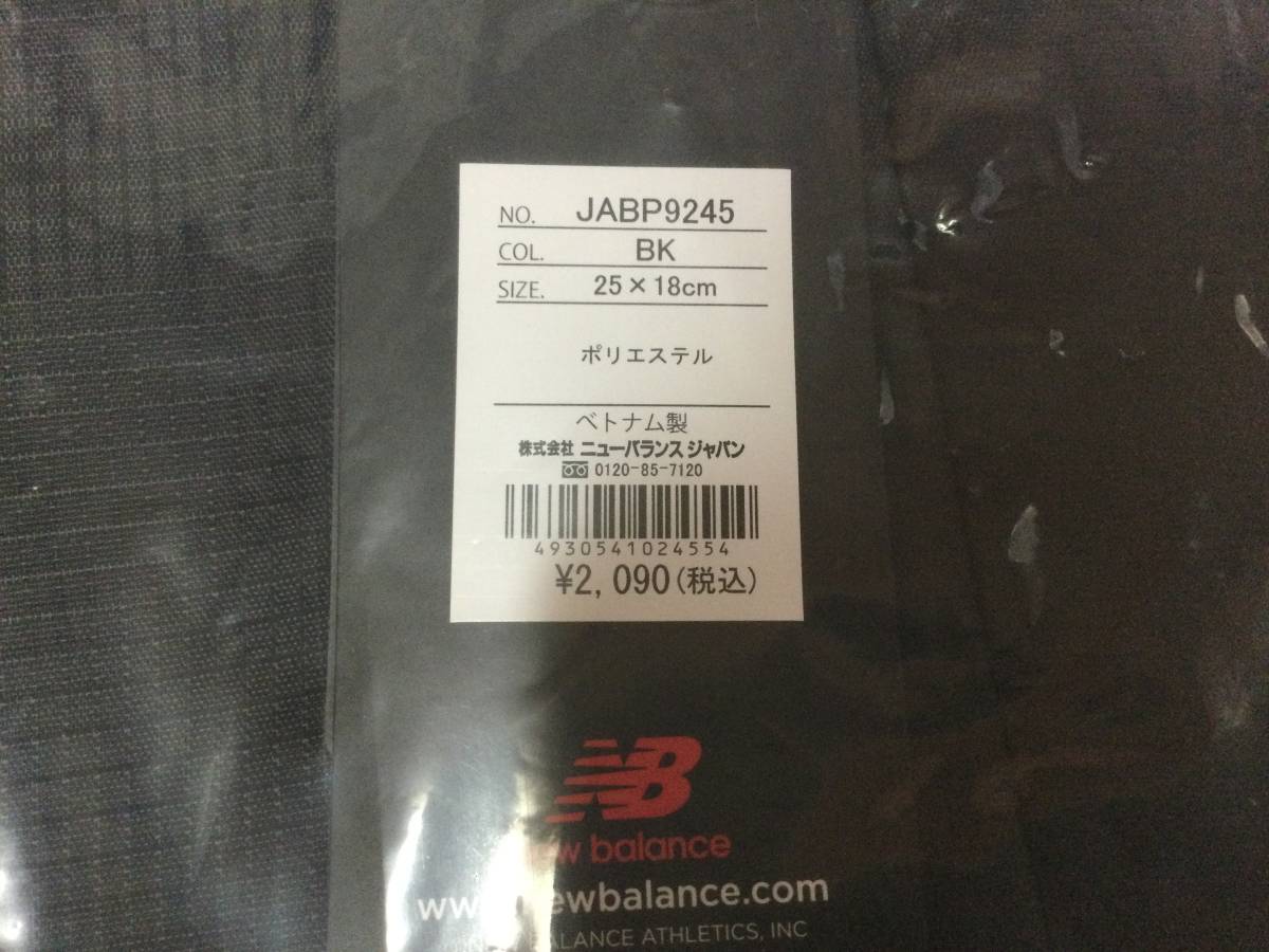 ニューバランス　　サコッシュ　ブラック　JABP9245 新品　　未開封　 (ショルダーバッグ　トートバッグ)