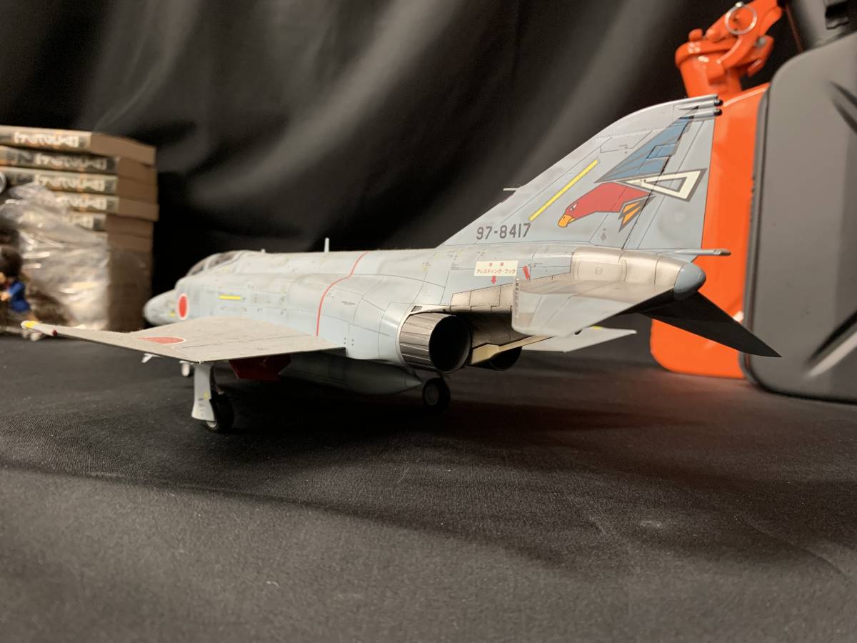 【完成塗装模型】ハセガワ 1/48 日本航空自衛隊 戦闘機 F-4EJ改 スーパーファントム /ワンピースキャノピー プラモデル PT7