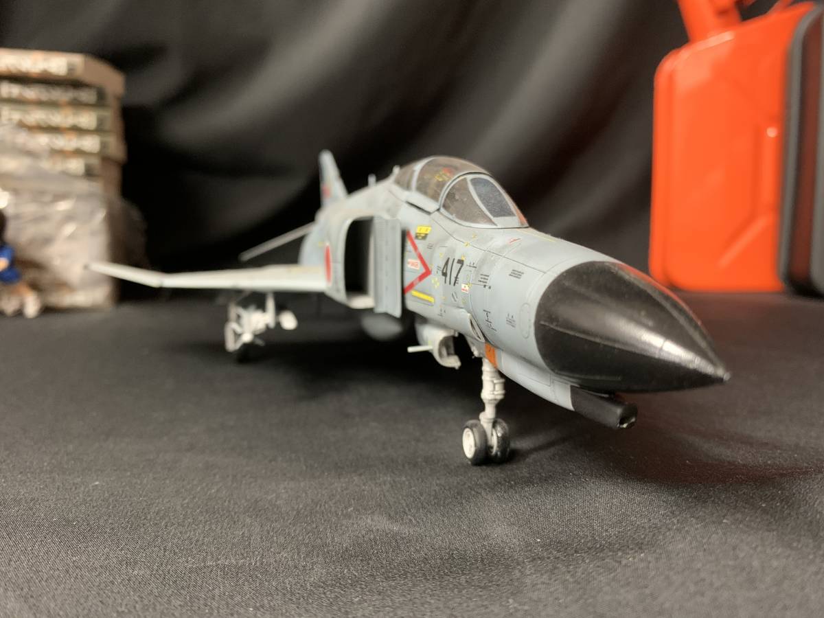 【完成塗装模型】ハセガワ 1/48 日本航空自衛隊 戦闘機 F-4EJ改 スーパーファントム /ワンピースキャノピー プラモデル PT7