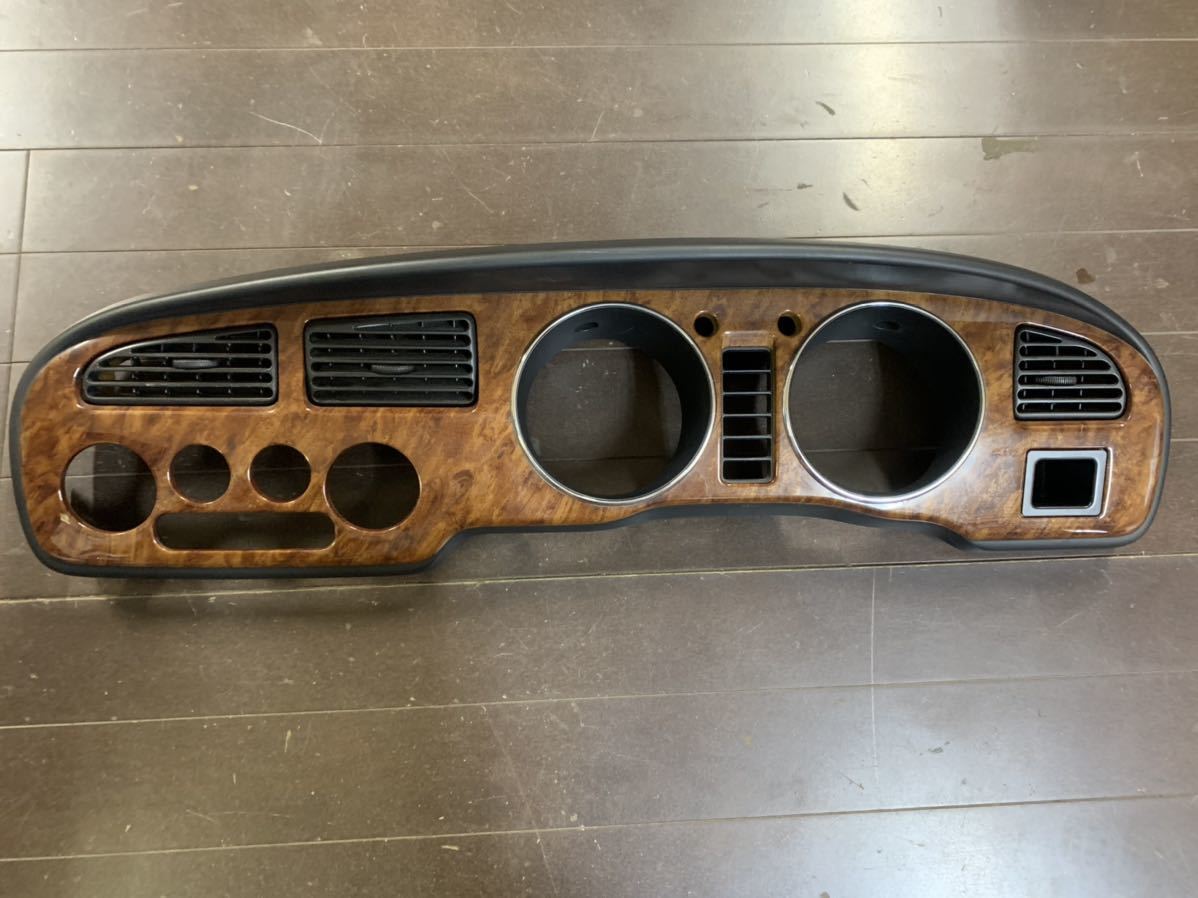 ダイハツミラジーノ L700S クラスターパネル メーターパネル 木目調