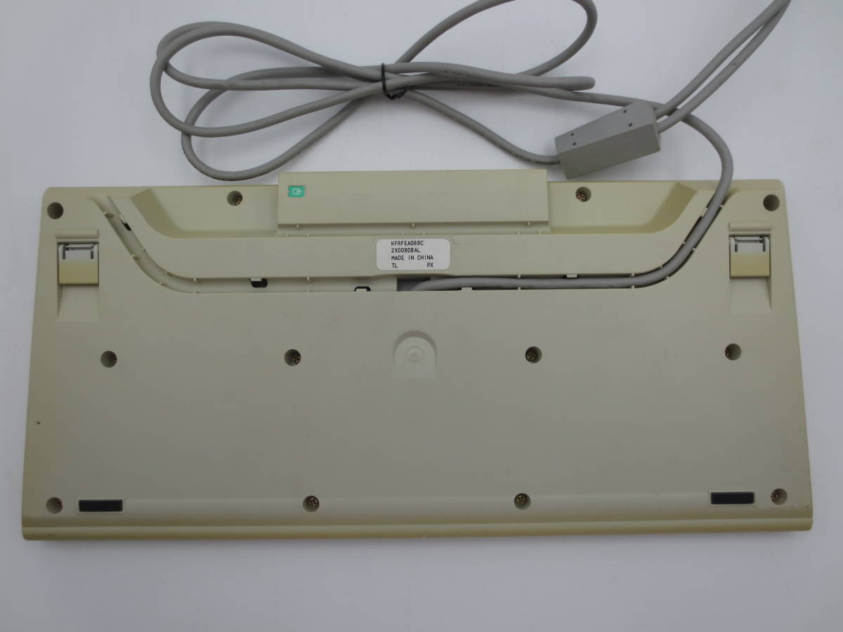 【中古動作品】NEC PS/2 キーボード KFRFEA069C_画像4