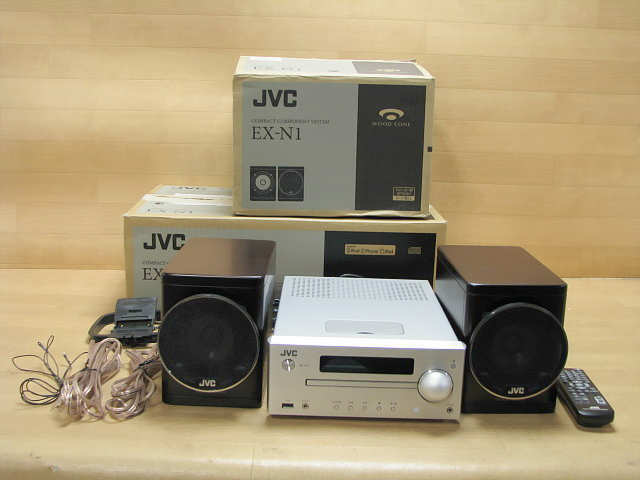③美品 JVCケンウッド 2014年製 CA-EXN1 / SP-EXN1 ウッドコーン