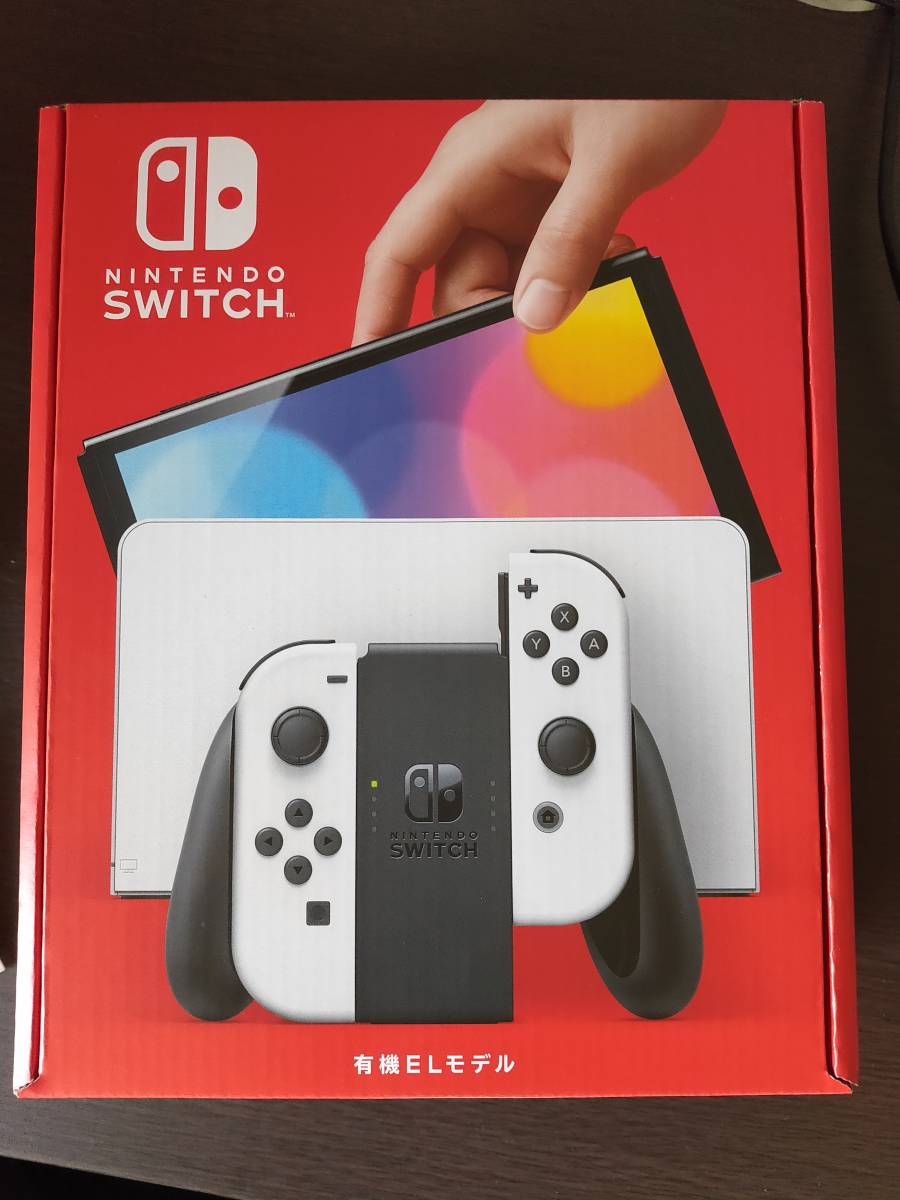 安価 ワタナベ Nintendo Switch ニンテンドースイッチ ホワイト 有機EL 