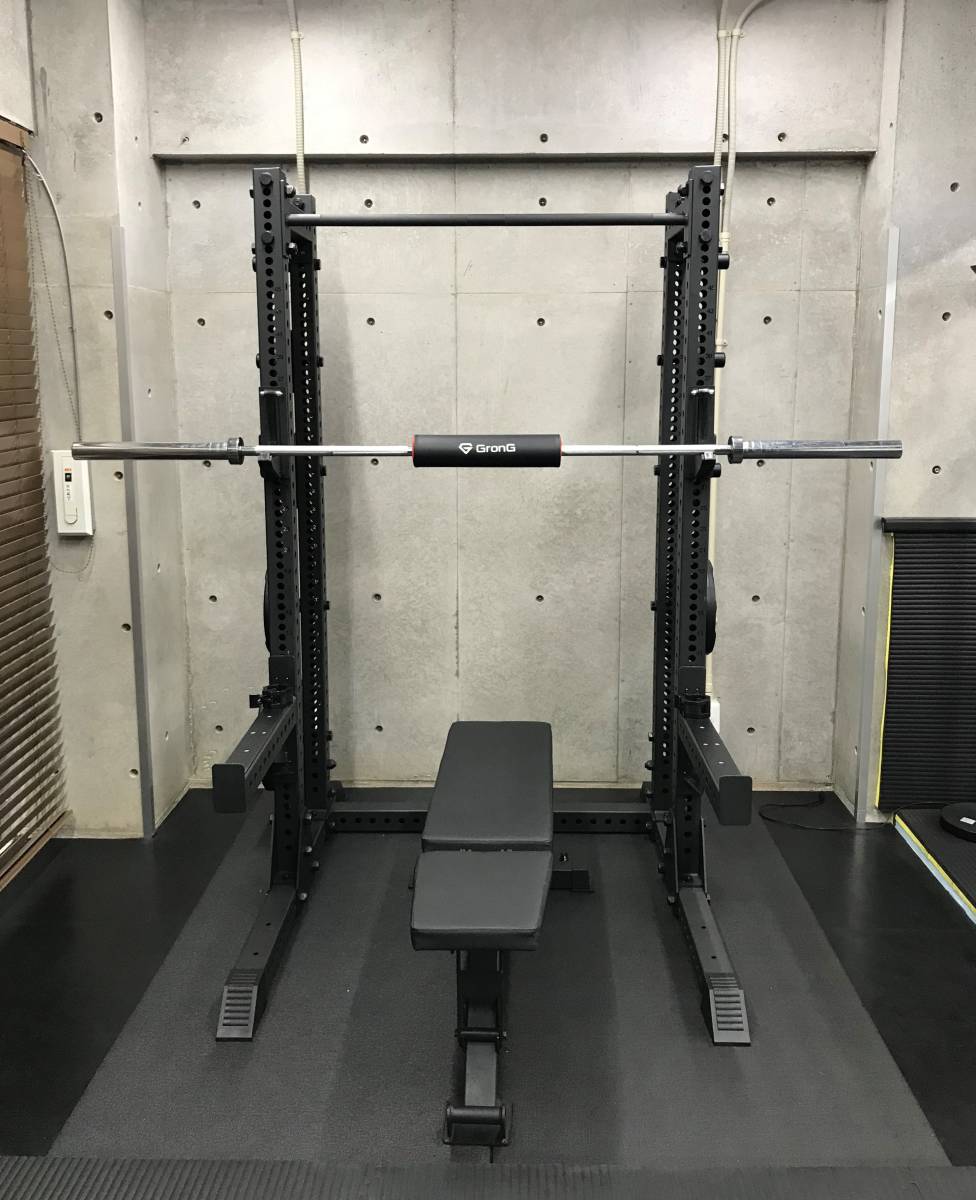 Yahoo!オークション - ID1392 【合計112.5kg】 MBC パワーラック Yahoo!オークション - ID1392 【合計112.5kg】 MBC パワーラック