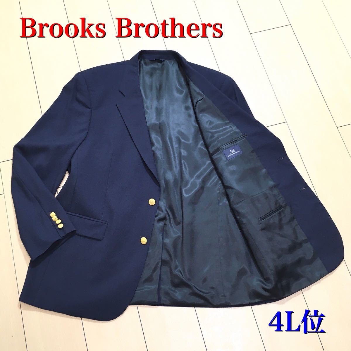 贈答 美品 brooks brothers ブレザー 金ボタン ecousarecycling.com