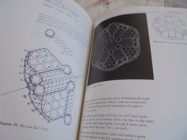 ボビンレース洋書　マームズベリーレースとノースウィルトシャーレース　Malmesbury Lace 　歴史とパターン_画像10