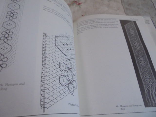 ボビンレース洋書　マームズベリーレースとノースウィルトシャーレース　Malmesbury Lace 　歴史とパターン_画像9