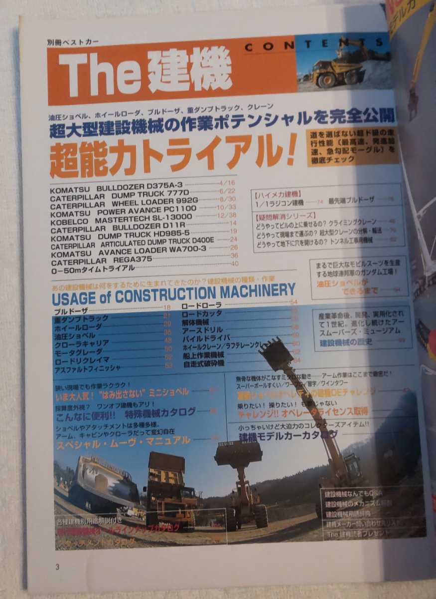 三推社『THE建機』『THE重建機』２冊セット_画像4