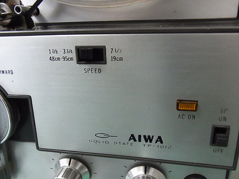 ☆レア 希少 AIWA アイワ ステレオテープレコーダ TP-1012 オープン