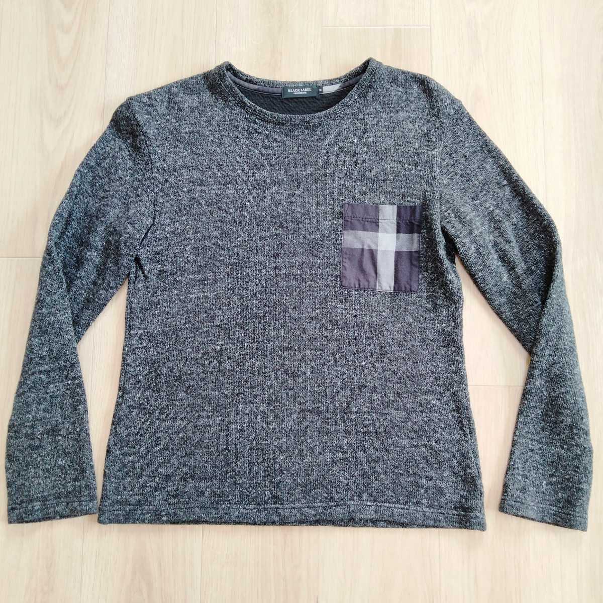 PayPayフリマ|激安 黒 M クルーネックニット 長袖 チェック柄胸ポケット Black Label CRESTBRIDGE クレストブリッジ ロゴ刺繍入 CL済み 正規品 Burberry PayPayフリマ|激安 黒 M クルーネックニット 長袖 チェック柄胸ポケット Black Label CRESTBRIDGE クレストブリッジ ロゴ刺繍入 CL済み 正規品 Burberry