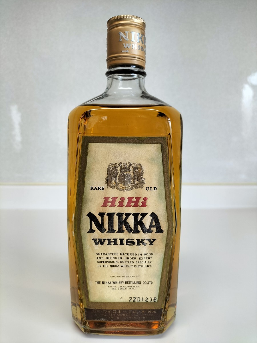 未開栓 古酒 HiHi NIKKA WHISKY ハイハイニッカ ウイスキー２級 720ml 39% 東1606｜PayPayフリマ