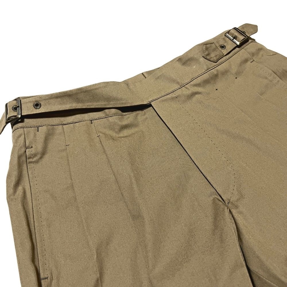 新品 50サイズ DALCUORE ダルクオーレ トラウザーズ / ベージュ