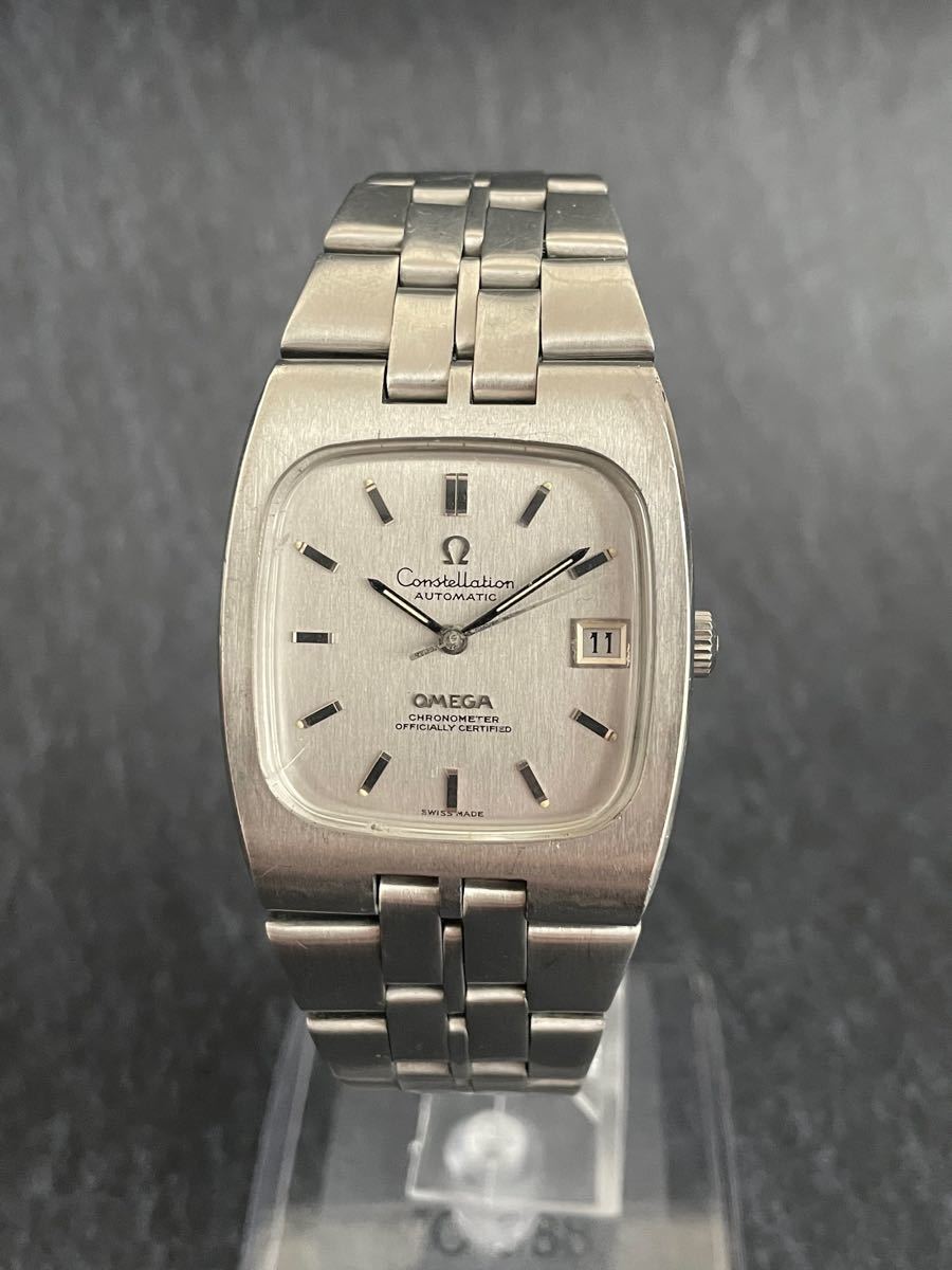 OH済】メンズ OMEGA constellation オメガ コンステレーション OH済】メンズ OMEGA constellation オメガ コンステレーション