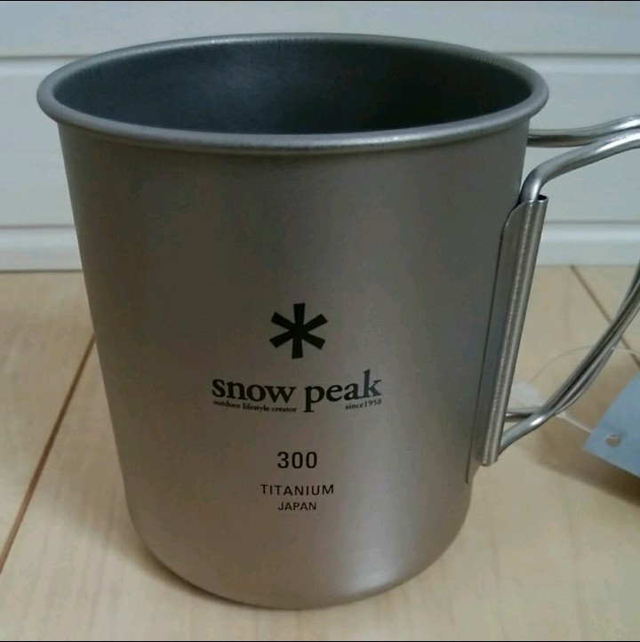 【新品・未使用】snow peak チタンシングルマグ セット