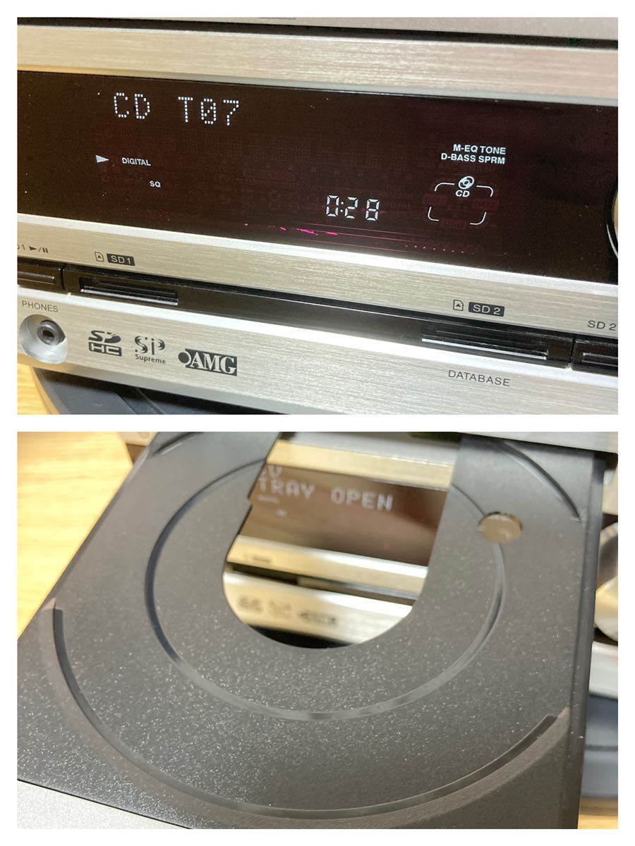 ☆動作確認済み☆ KENWOOD RD-UDE77 SDカード USB 再生&録音OK CD再生