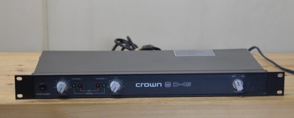 楽天市場 CROWN D45 パワーアンプ メインアンプ スタジオアンプ 名機