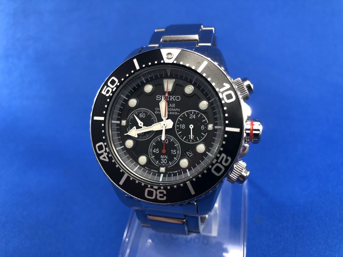 HOT正規品 ヤフオク!   SEIKO メンズ腕時計 クロノグラフ セイコー